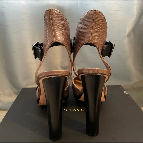 Ann Taylor Lilia Platform Buckle Pumps - Picture 3 of 5